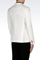 Thumbnail for your product : Armani Collezioni Slim Fit Jacket In Stretch Cotton Pique