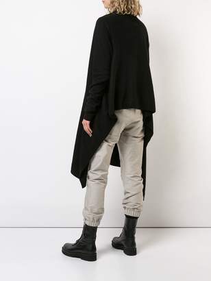 Rick Owens open front trapeze cardigan