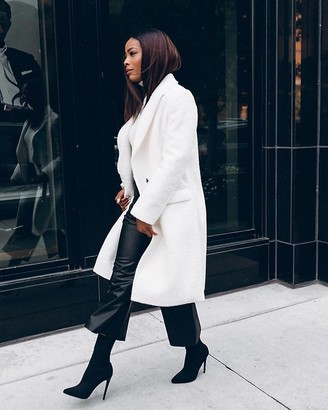 Sherpa double breasted car coat Clearance