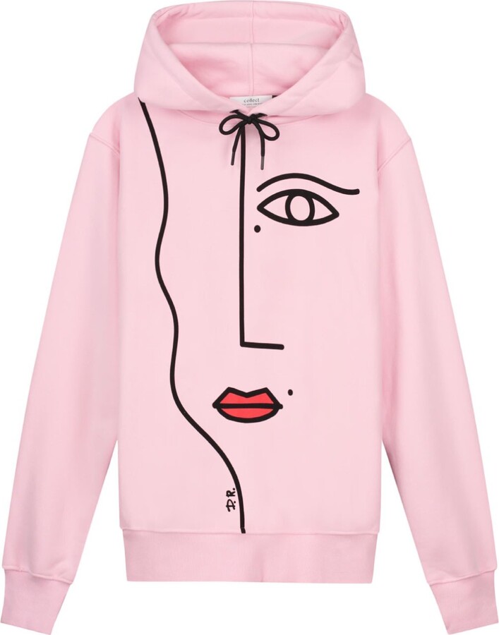 Collect the Label Charlie Hoodie Pink