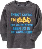 Thumbnail for your product : Old Navy DC Comics "I'm Not Saying I'm Batman..." Tees for Baby