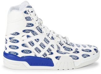 versace white high tops