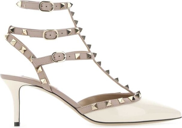 Valentino Garavani Rockstud Pointed Toe Caged Pumps