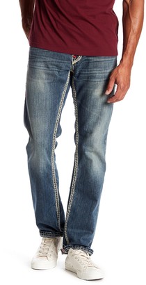True Religion Straight Leg Flap Pocket Jeans
