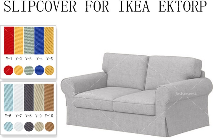 Etsy Replaceable Sofa Covers For Ikea Ektorp(2 Seats, Ikea Covers, Ikea  Ektorp Sofa Covers, Sofa Covers For Ektorp, Couch Ikea - ShopStyle