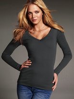 Thumbnail for your product : Victoria's Secret Kiss Tees Long-sleeve V-neck Tee