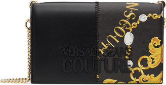 Versace Jeans Couture Black Graphic Bag
