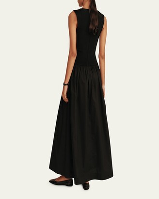 【関税込み】Esse Studios ブラック Tri Knit マキシドレス Esse Studios V-Neck Knit Maxi Dress - ShopStyle