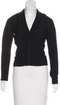 Thumbnail for your product : The Row Virgin Wool Zip-Up Blazer