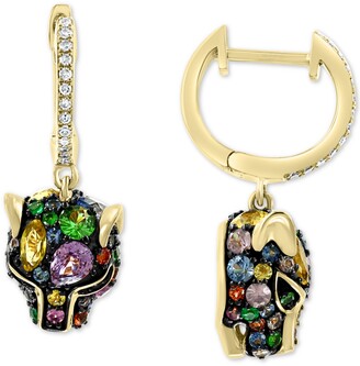 Multi Colored Sapphire Earrings | Shop the world's largest collection 