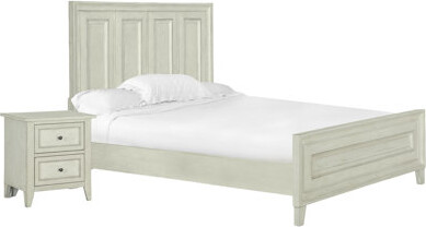 Latitude Run Panel Bed With Nighstands