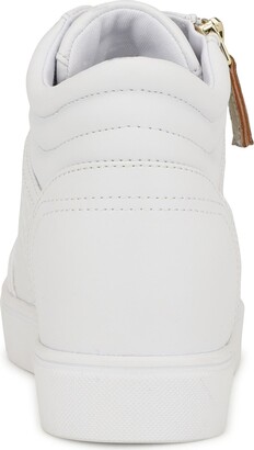 Nine West Tons Lace-Up Wedge Sneaker