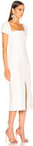 Thumbnail for your product : Brock Collection Square Neck Dress in Natural | FWRD