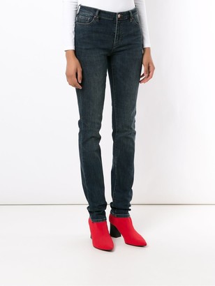 Armani Exchange Mid Rise Skinny Jeans