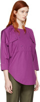 Thumbnail for your product : Nina Ricci Purple Sporty Blouse
