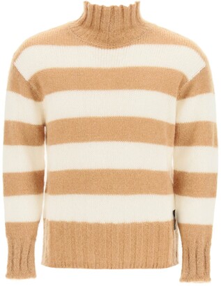 Fendi Striped Turtleneck Sweater - ShopStyle