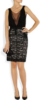 Thumbnail for your product : Nina Ricci Cotton-blend floral-lace pencil skirt