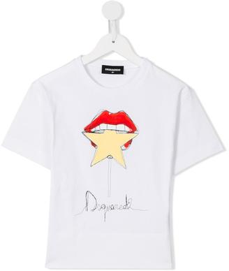 DSQUARED2 Kids logo print T-shirt
