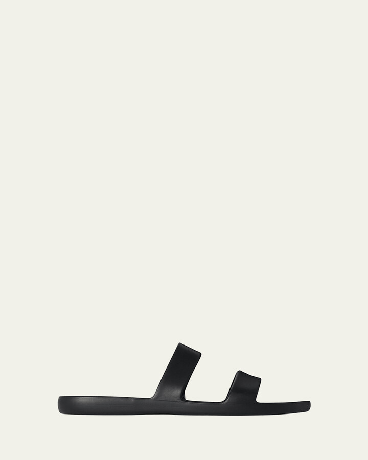 The Row Foam Rubber Dual-Band Slide Sandals