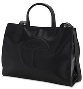 Thumbnail for your product : Telfar Medium Embossed Logo Shopper Tote Bag