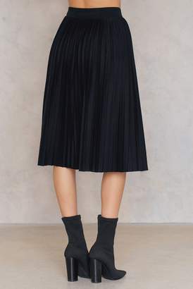Rut & Circle Rut&Circle Pleated Skirt Black