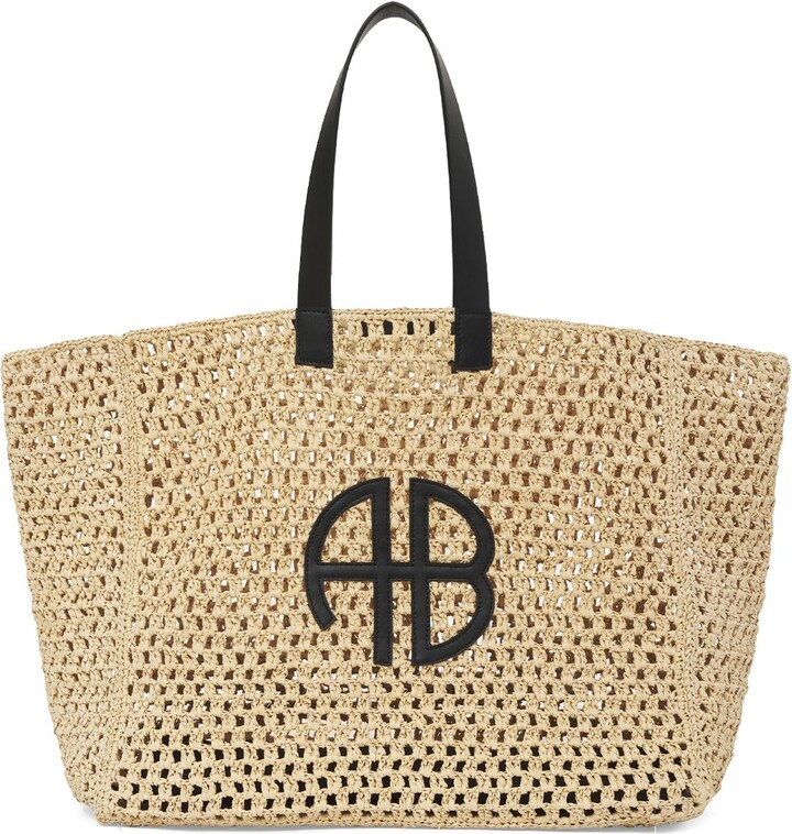 Anine Bing Large Rio canvas tote bag ShopStyle