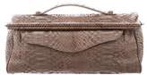 Thumbnail for your product : Bottega Veneta Snakeskin Handle Bag