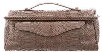 Bottega Veneta Snakeskin Handle Bag