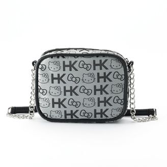 Hello Kitty Quilted Jacquard Crossbody Bag