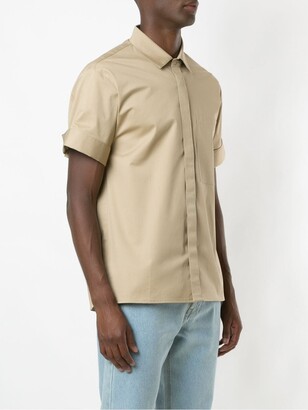 Egrey Patch-Pocket Short-Sleeved Shirt
