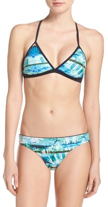 Zella Women's Print Bikini Top