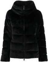 Faux-fur padded jacket 