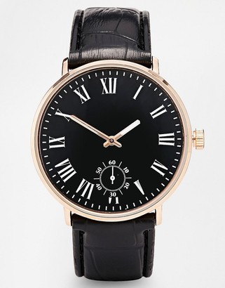 ASOS Watch With Roman Numerals