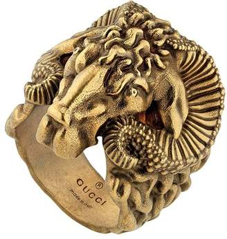 Gucci Metal ring with Aries