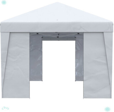 Arlmont & Co. Pop Up Canopy Tent With Sidewalls, Height Adjustable Large Party Tent
