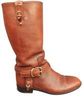 Leather Riding Boots 