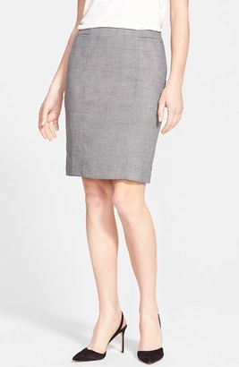 Halogen Pencil Suit Skirt (Regular & Petite)