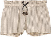 Thumbnail for your product : H&M Striped linen-blend shorts