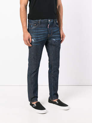 DSQUARED2 distressed slim jeans