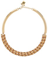 Thumbnail for your product : Rosantica Caos Crystal-embellished Choker - Gold
