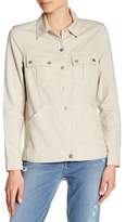 Thumbnail for your product : Level 99 Linen Blended Gina Military Jacket