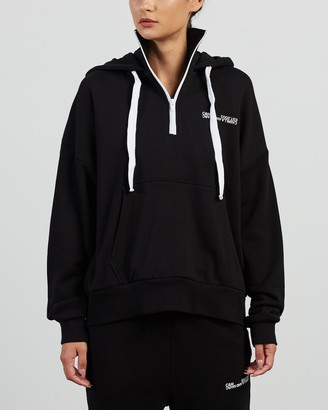 C&M CAMILLA AND MARC - Women's Black Hoodies - Logan 2.0 Hoodie - Size 10 at The Iconic