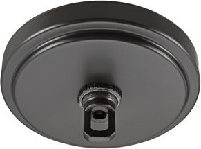 Aspen Creative Corporation Aspen Creative 21507-31 Chrome Canopy Kit, 5-1/8"D with Collar Loop, 1" Center Hole