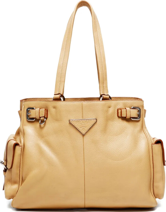 Prada Pre-Owned 2000-2020s Triangle-Logo Shoulder Bag