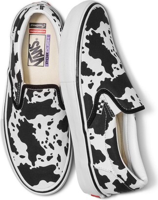 Vans Customs Cow Print Skate Slip-On - ShopStyle