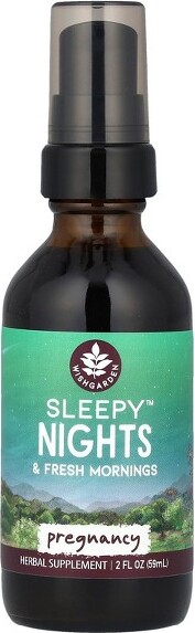 WishGarden Herbs Sleepy™ Nights & Fresh Mornings, Pregnancy, 2 fl oz (59 ml)