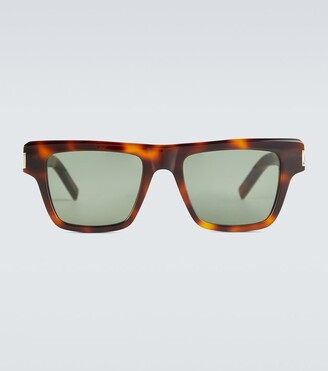 Saint Laurent Square-frame acetate sunglasses
