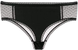 Stella McCartney dotted lace briefs