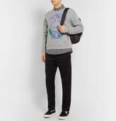 Thumbnail for your product : McQ Psychobilly Printed Loopback Cotton-Jersey Sweatshirt - Men - Gray