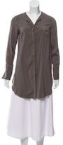 Thumbnail for your product : Brunello Cucinelli Silk Long Sleeve Tunic Silk Long Sleeve Tunic